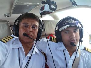 Father and son pilots